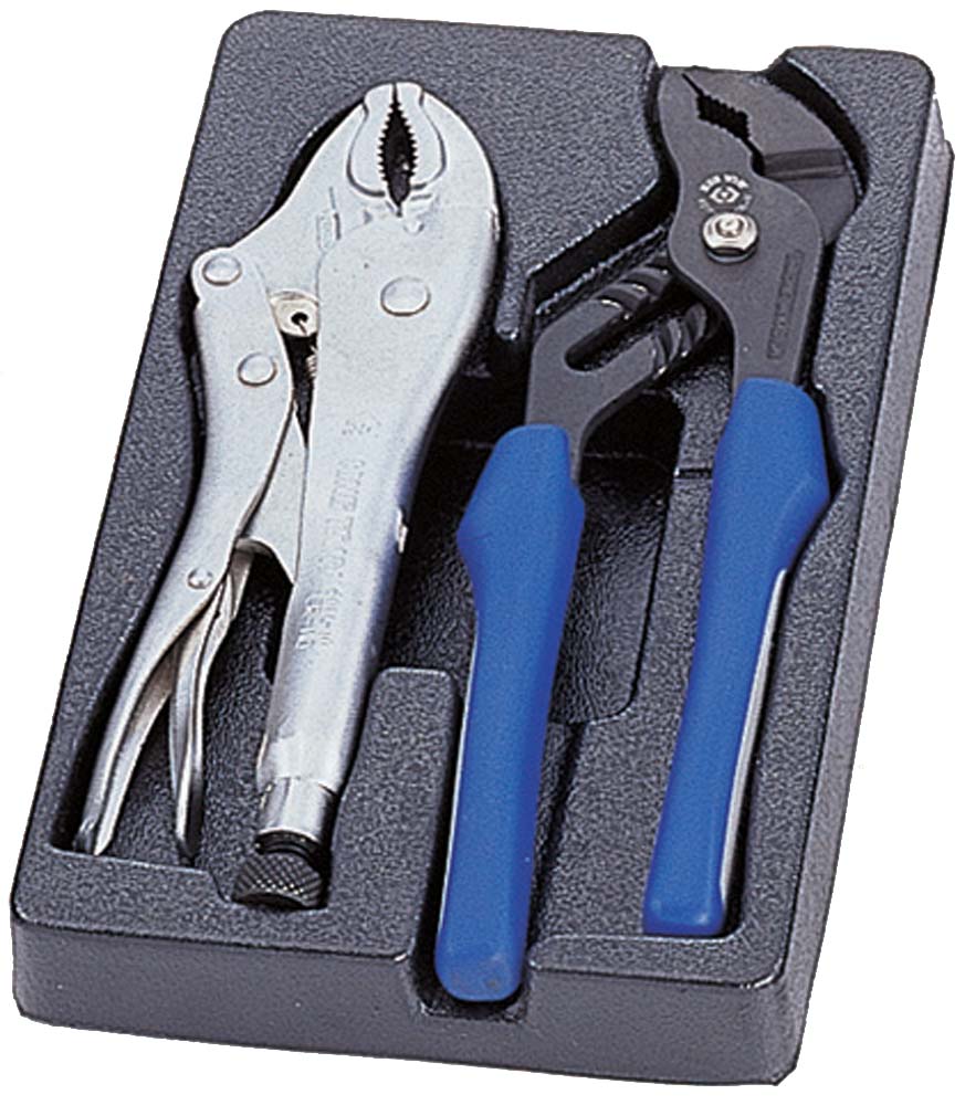 King Tony 2Pc Plier Set in Tray