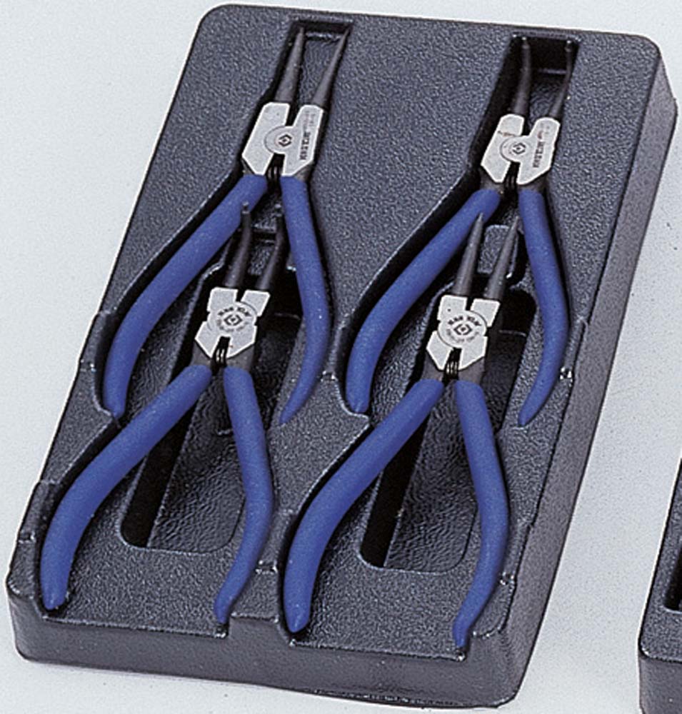 King Tony 4Pc Circlip Plier Set in Tray