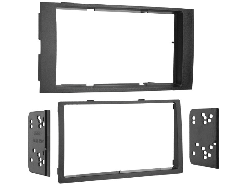 Fitting Kit Vw Touareg 2004 - 2010 Double Din Black