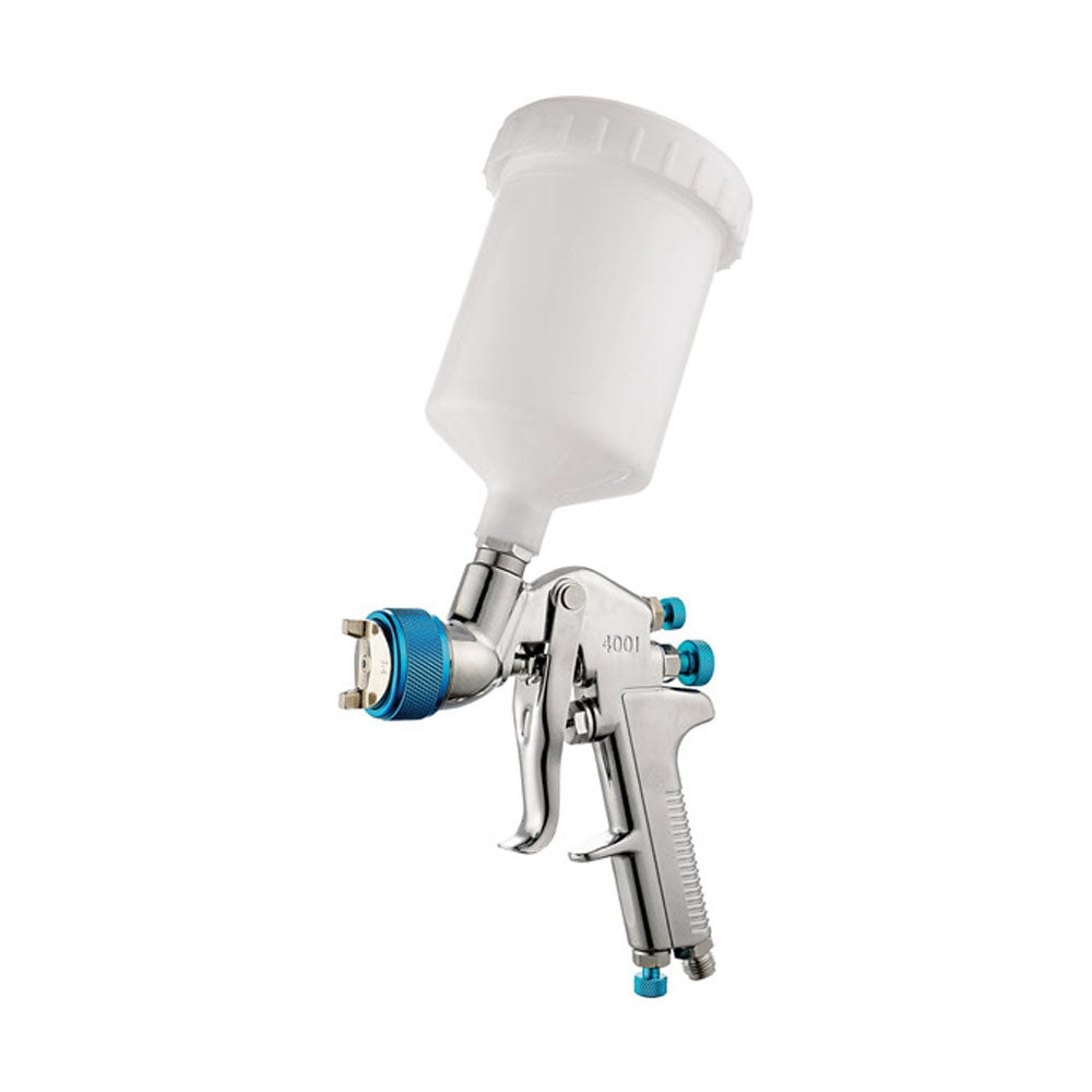 ITM Air Spray Gun Gravity Feed 1.4mm & 2.0mm Nozzles 600Ml