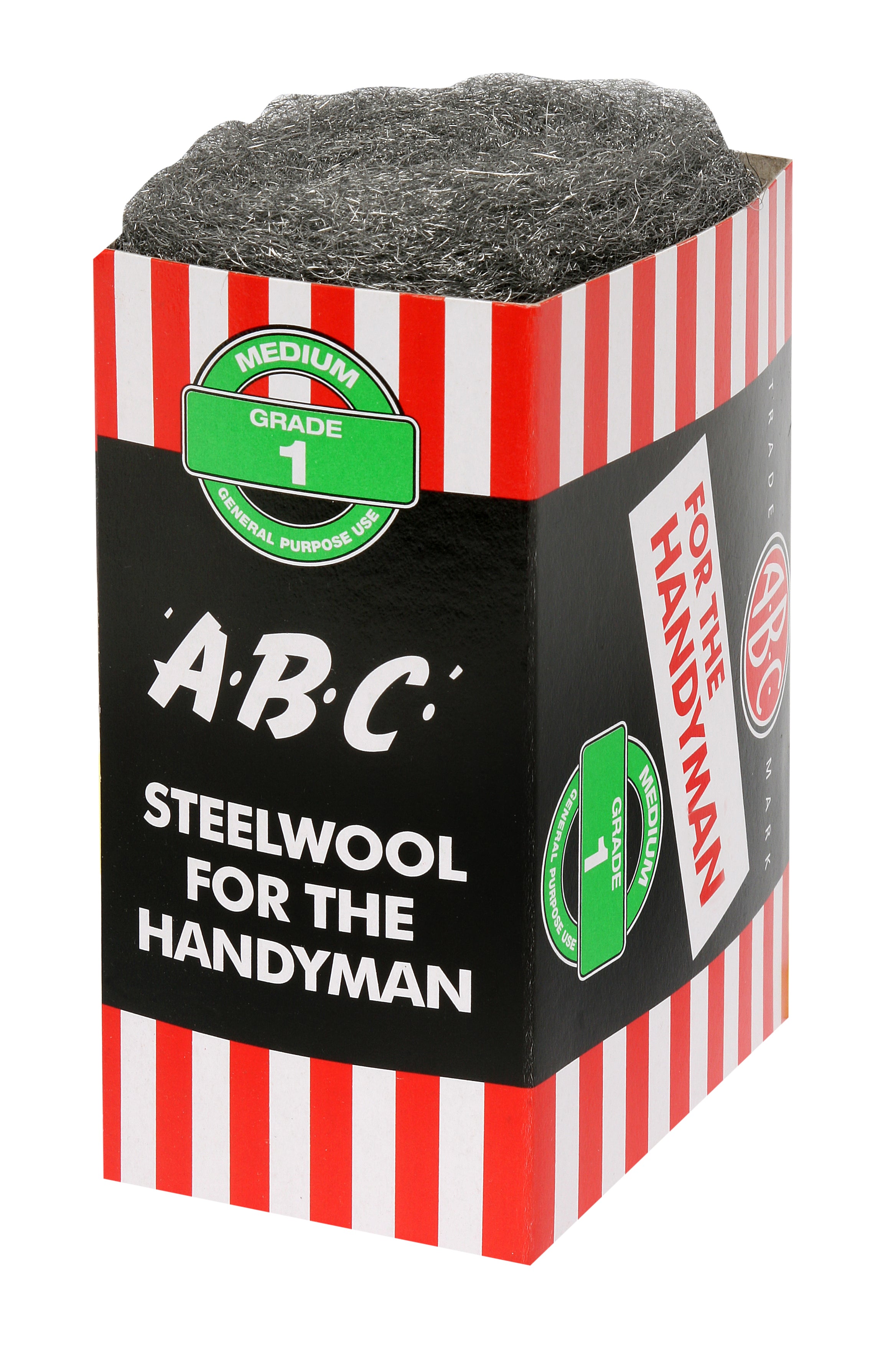 ABC Steel Wool ABC Brand - Handyman Pack Grade # 1 Medium