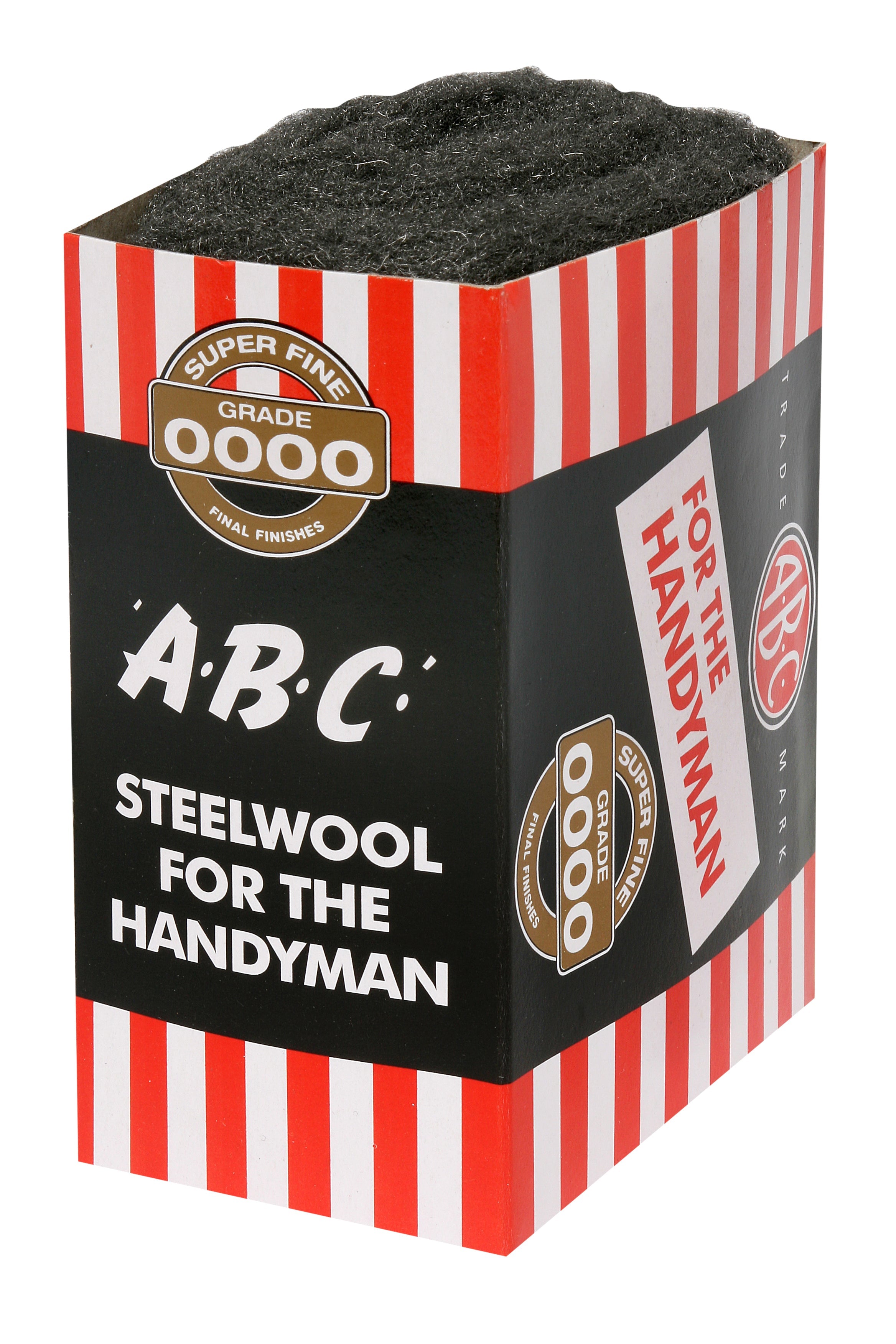 ABC Steel Wool ABC Brand - Handyman Pack Grade # 0000 Super Fine.