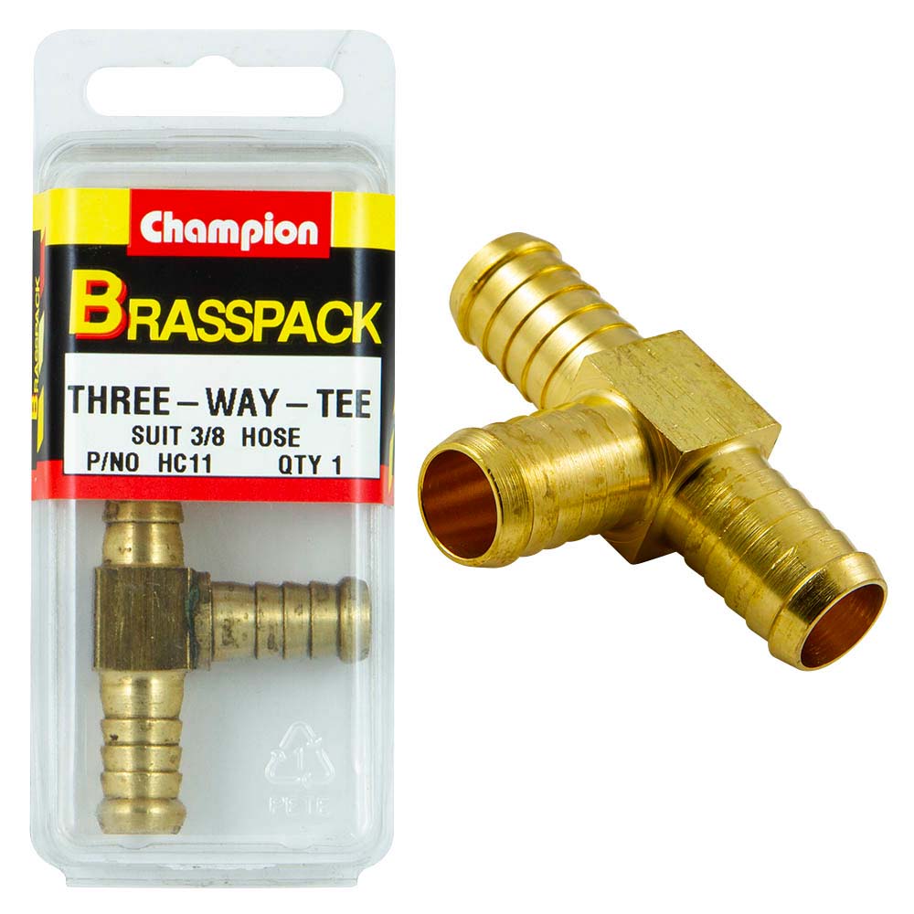 Champion Brass 3/8in T Joiner