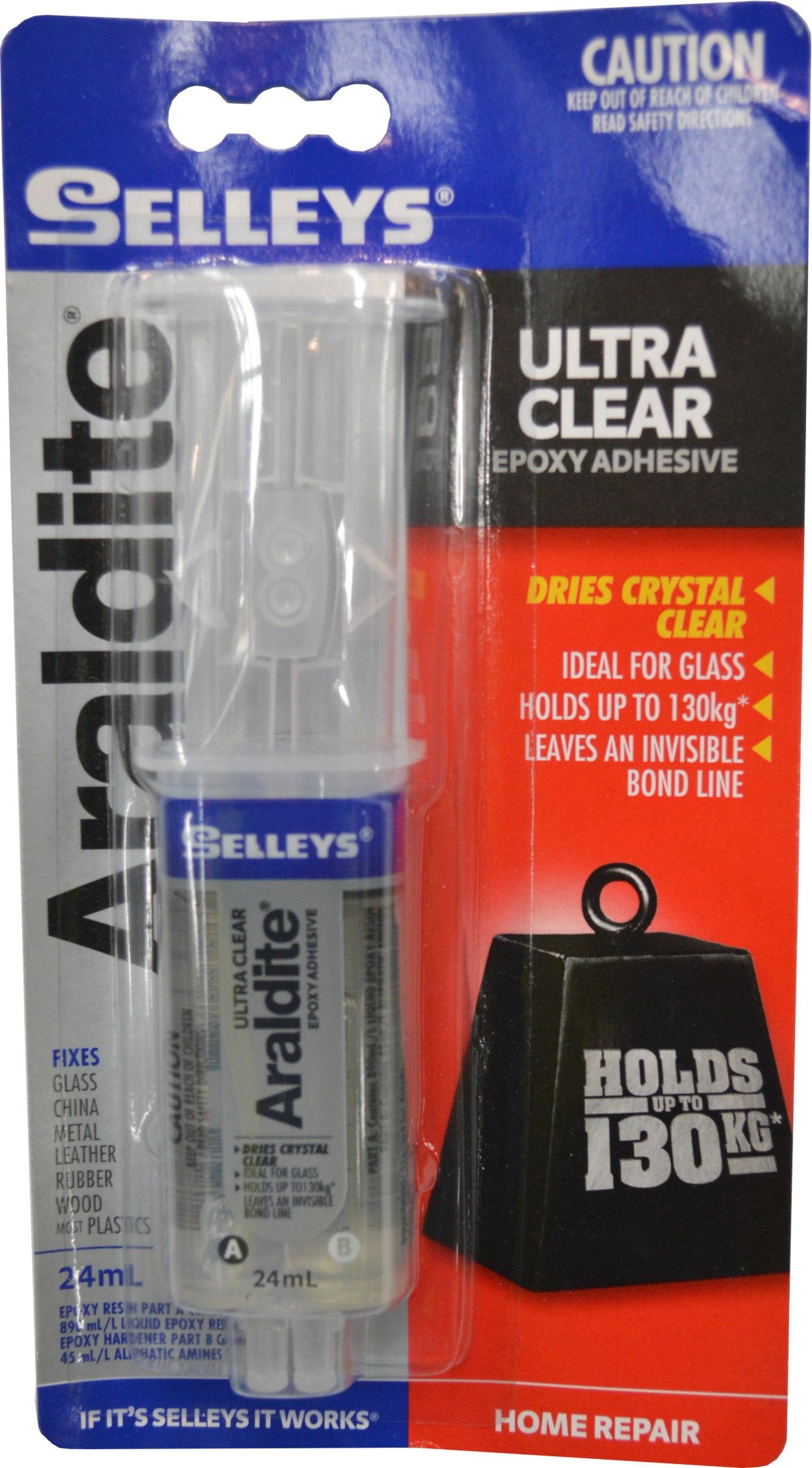 Selleys Araldite Ultra Clear 24ml