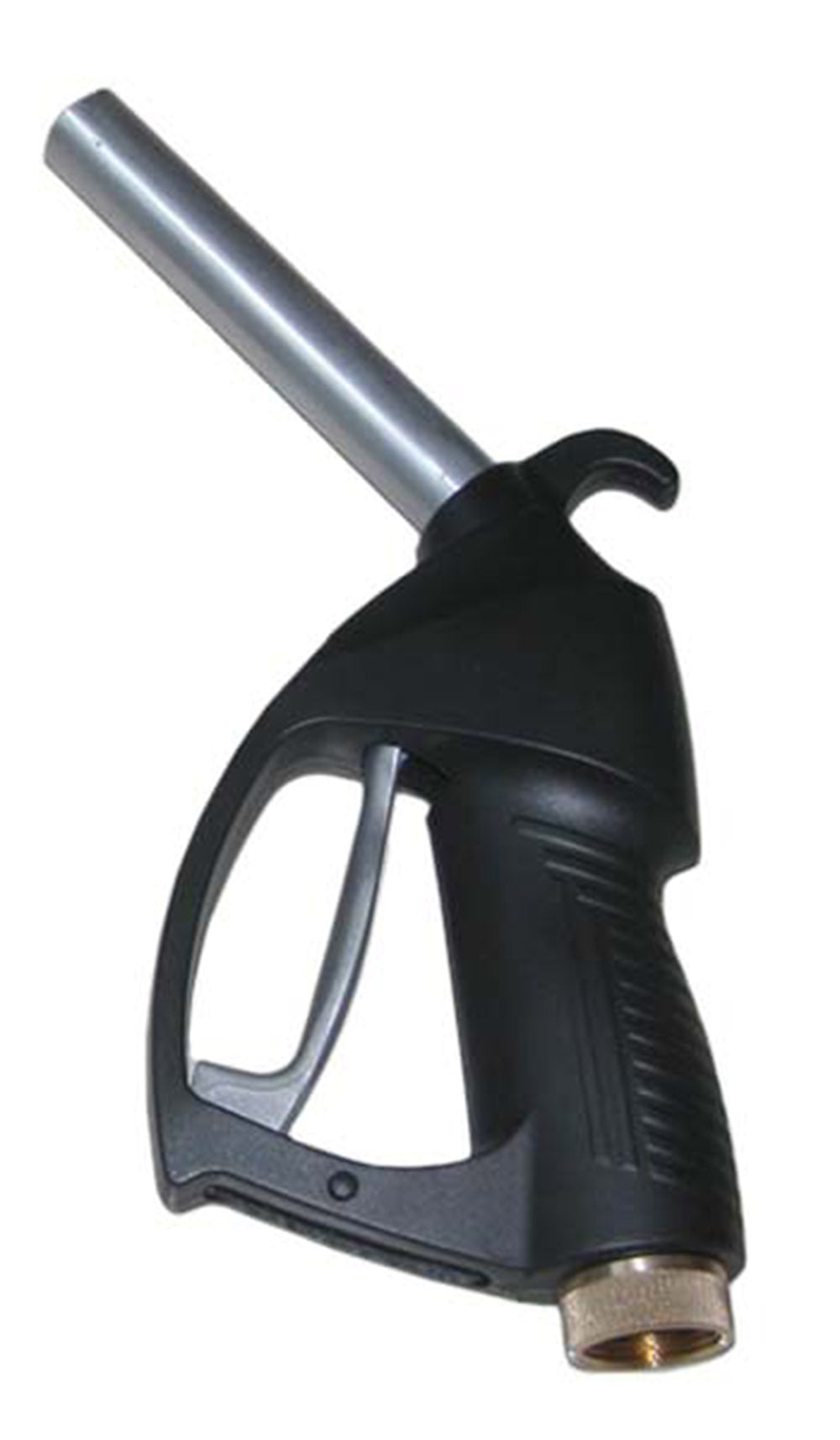 Arlube Manual Fuel Nozzle - Suits Leaded Petrol, Diesel & Oil - Black Handle