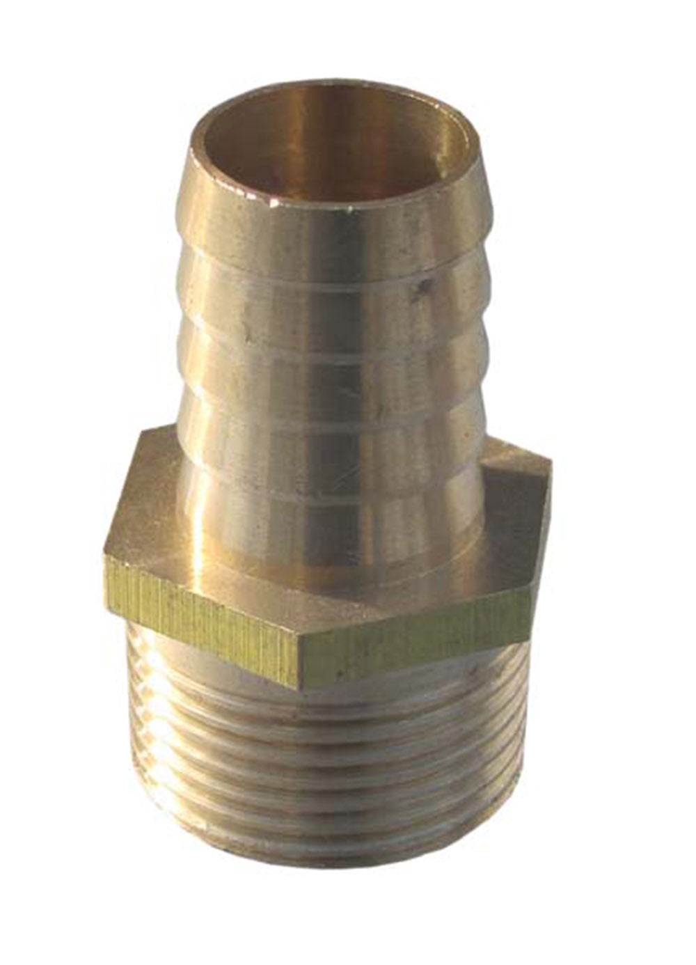 Arlube 1in Bsp - 1in Brass Hose Tail