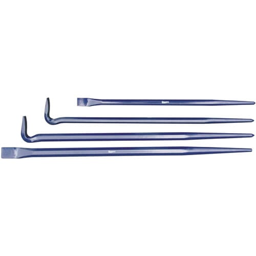 Ozar Rolling Head Pry Bar Set 4pc