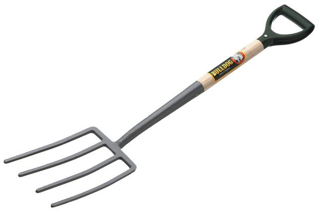 Bulldog Standard Garden Fork with Wood Handle