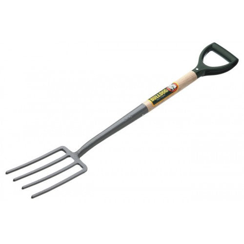 Bulldog Standard Border Fork with Wood Handle