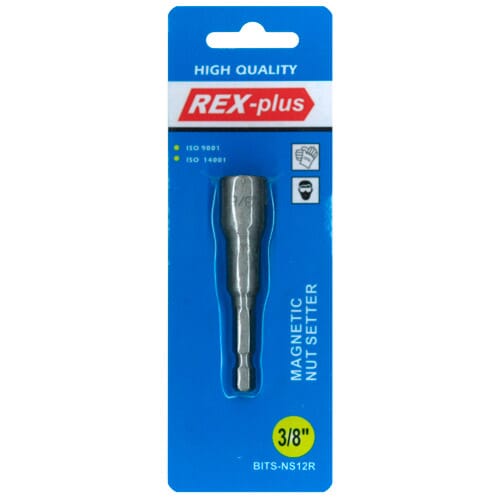 Rex-Plus Screwdriver Nutsetter 3/8 in x 65mm