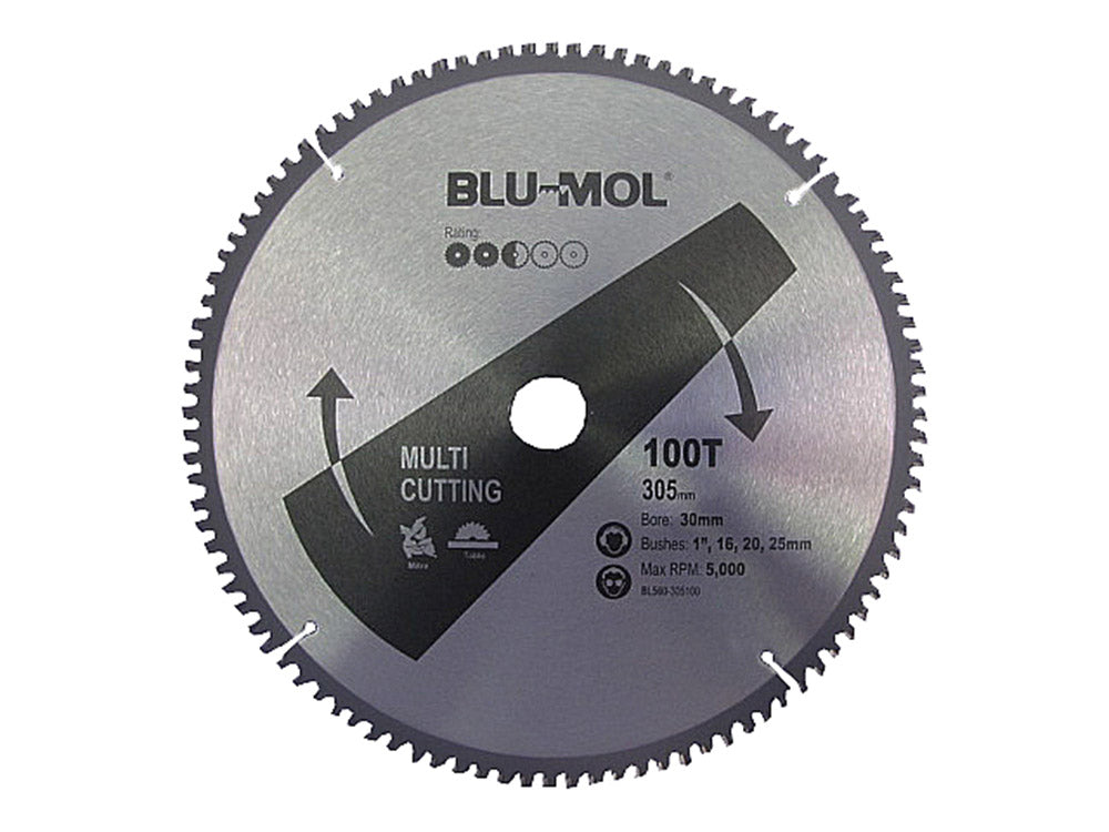 Blu-Mol Professional Multi Circular Saw Blade 305mm X 100T