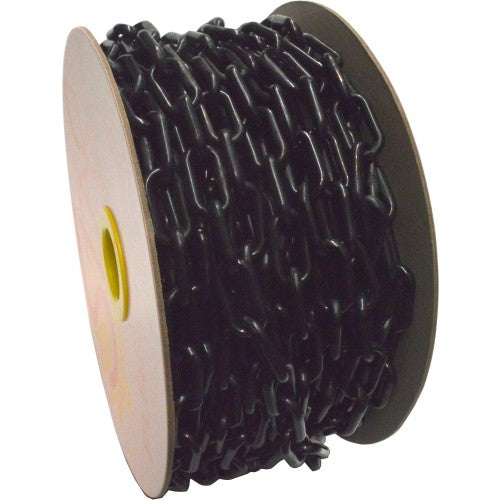 Xcel Plastic Chain 25m Reel - 6mm Black