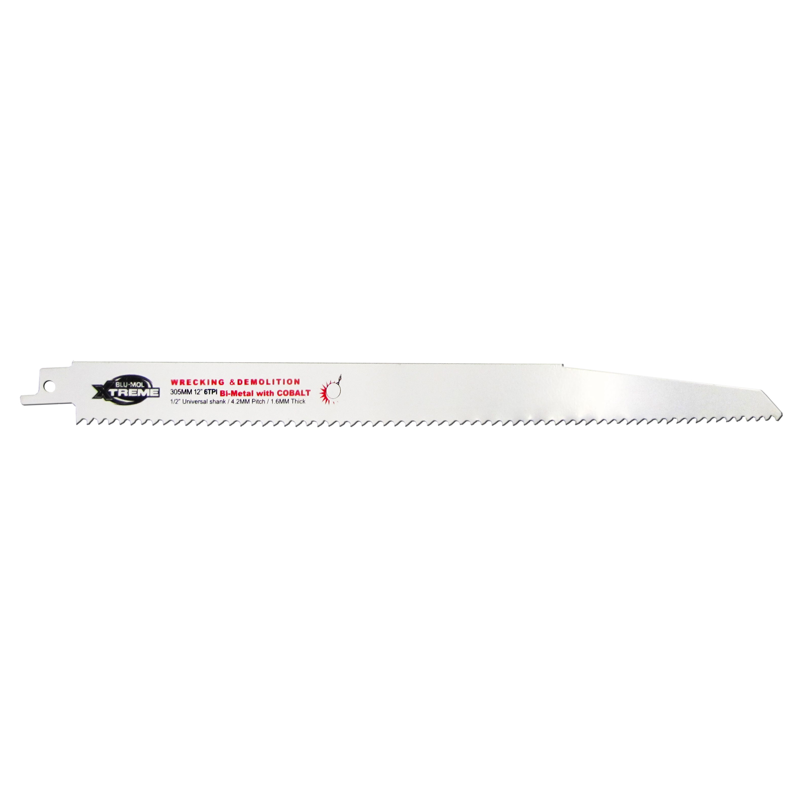 Blu-Mol Xtreme Recip Blade 12 X 6Tpi Single Blade