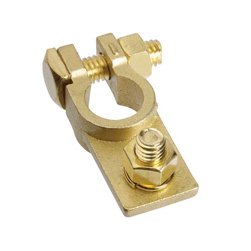 Projecta Term Brass Sq Mount Neg Pk1