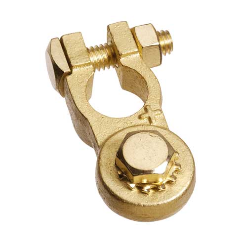 Projecta Term Brass Hd Stud Pos Pk1 10M