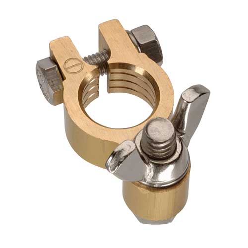 Projecta Term F/Brass Wing Nut Neg Pk1