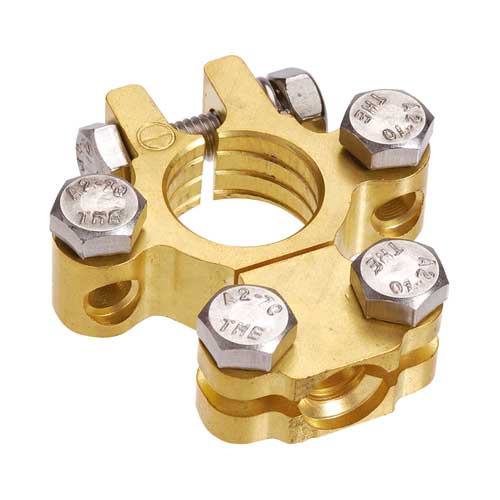 Projecta Term F/Brass Sadl/Aux Neg Pk10