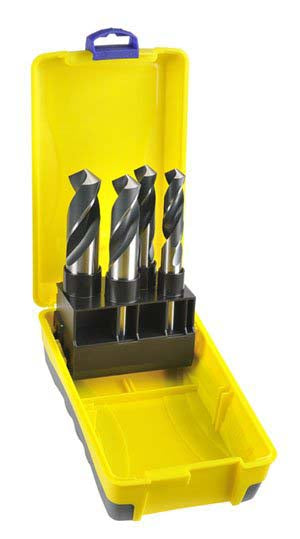 Reduced Shank Metric Drill Set 1/2 in X16 18 22 25mm