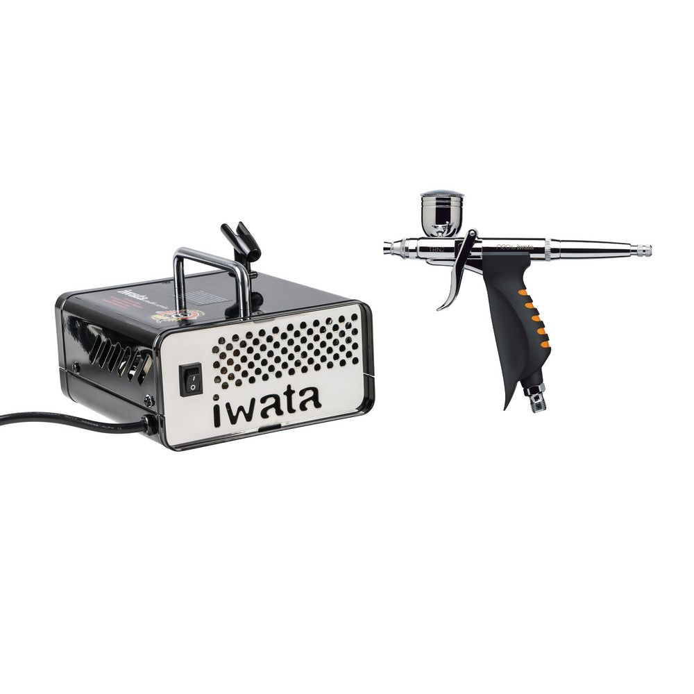 Iwata Air Brush Kit Cake Home Hp.Trn2 + Is35 Compressor