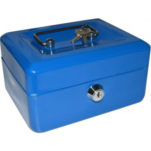 Hermex Locking Cash Box With Coin Tray 150 x 120 x 80mm