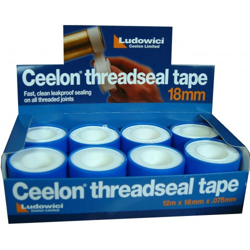 Ceelon Threadseal Tape 18mm x 12m