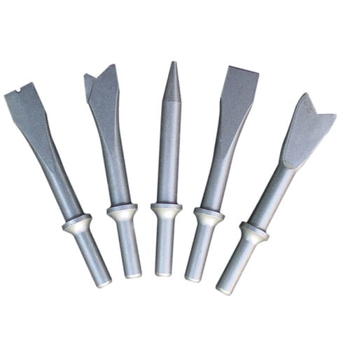 AmPro Air Chisel Set 5pc for A3101 and A3107 Hammers