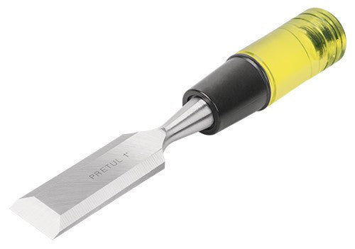 Truper Wood Chisel with Rubber Grip in Hanger 19mm