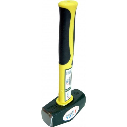 Xcel Club Hammer with Yellow Fibreglass Handle 3lb