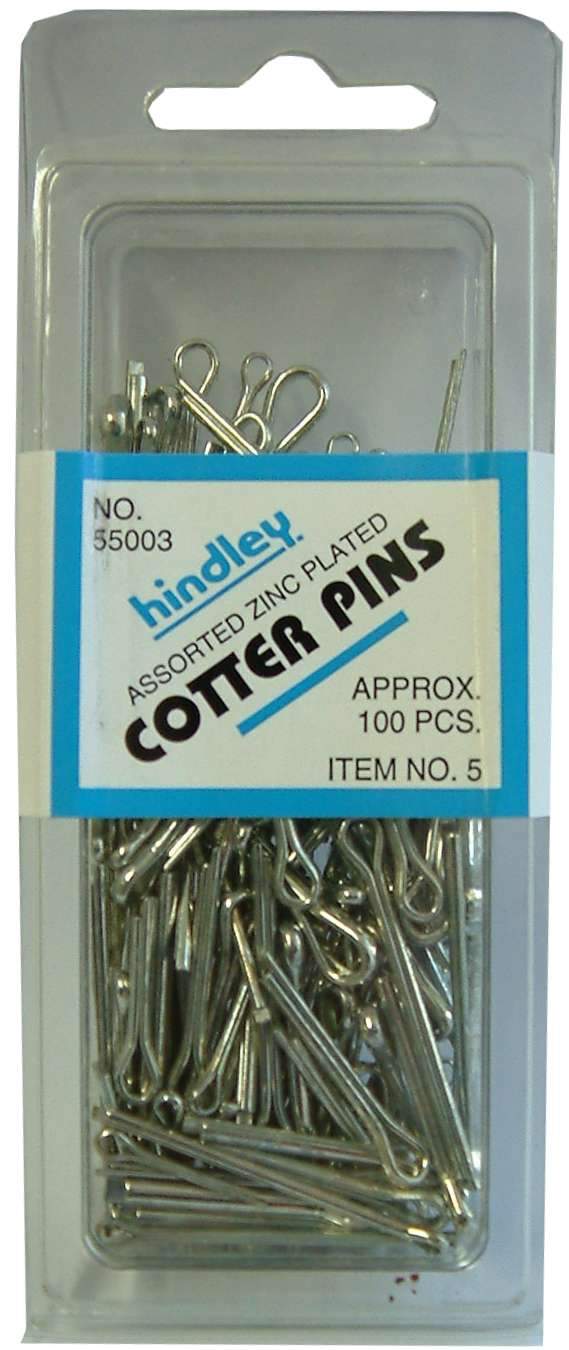 Hindley Cotter Pin Assortment - General Purpose 100-pce #5