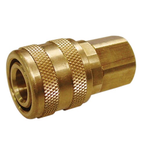 AmPro Female Coupler Chrome Plated Steel 1/4 in BSP