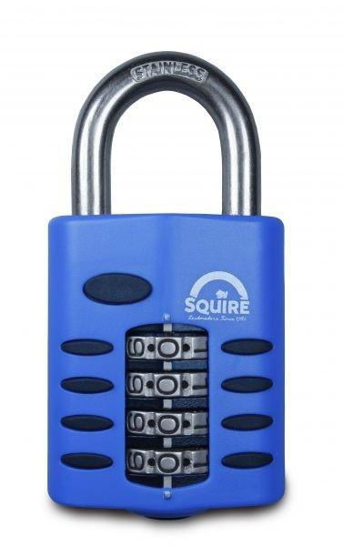 Squire Combination Padlock - Stainless Shackle #CP40S 40mm