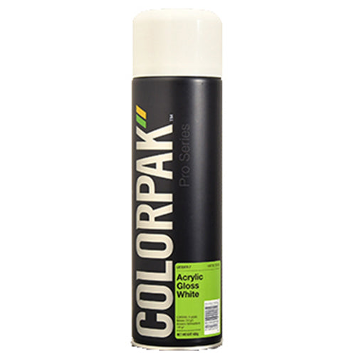 Colorpak Pro Series Aerosol Acrylic Gloss White