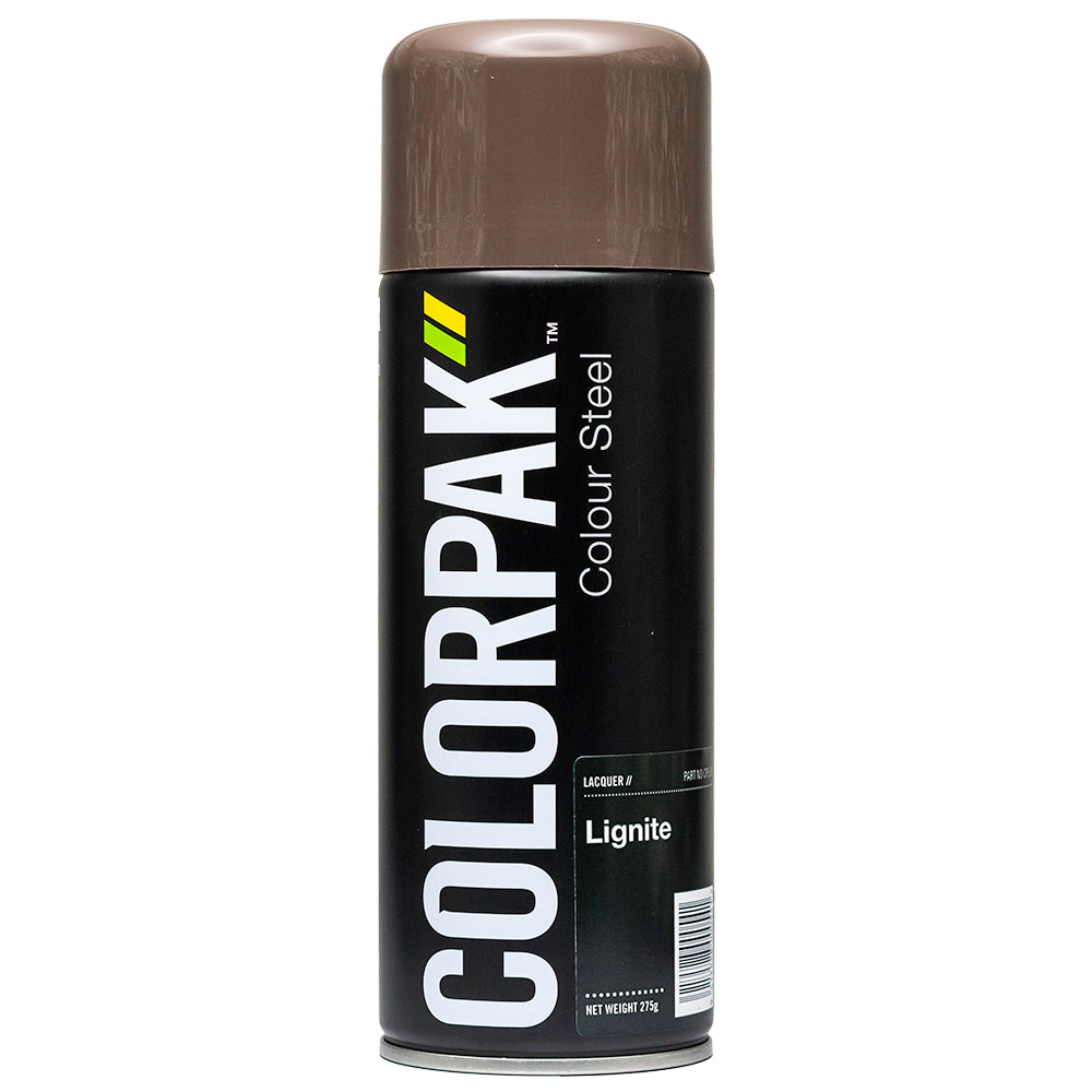 Colorpak Coloursteel Aerosol Spraypaint Lignite