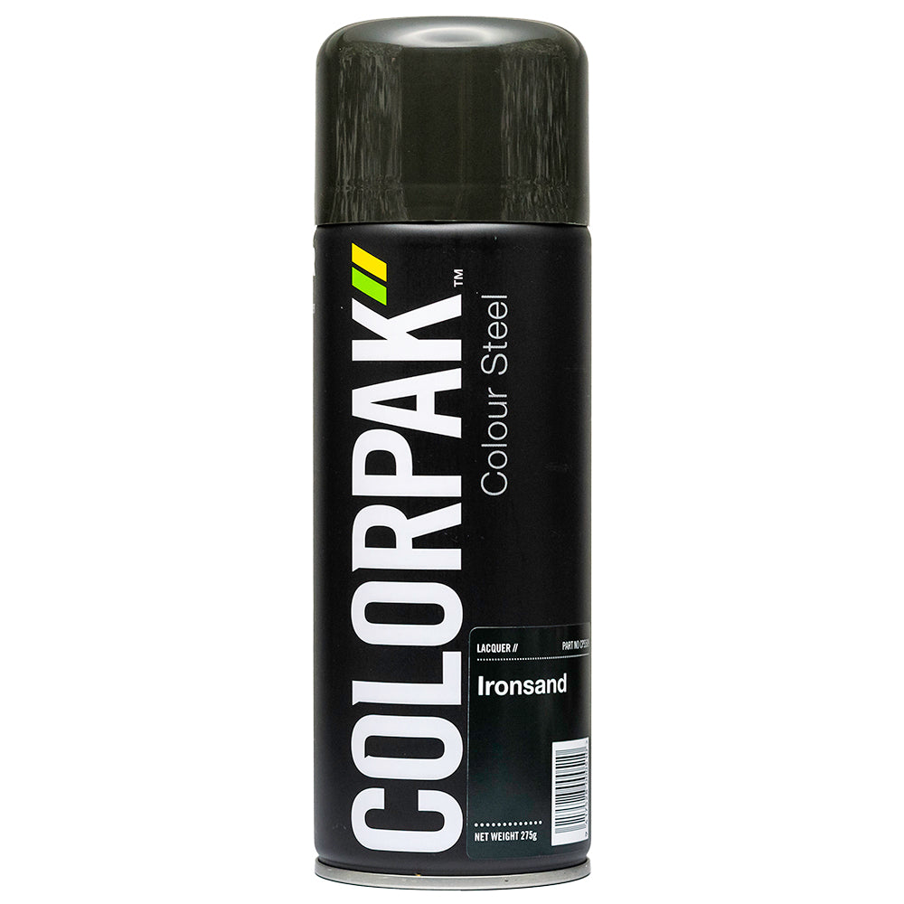 Colorpak Coloursteel Aerosol Spray Aint Ironsand