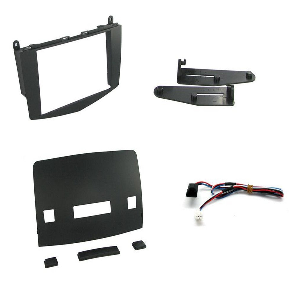 Fitting Kit Mercedes C Class 2007 - 2011 Double Din Black W204