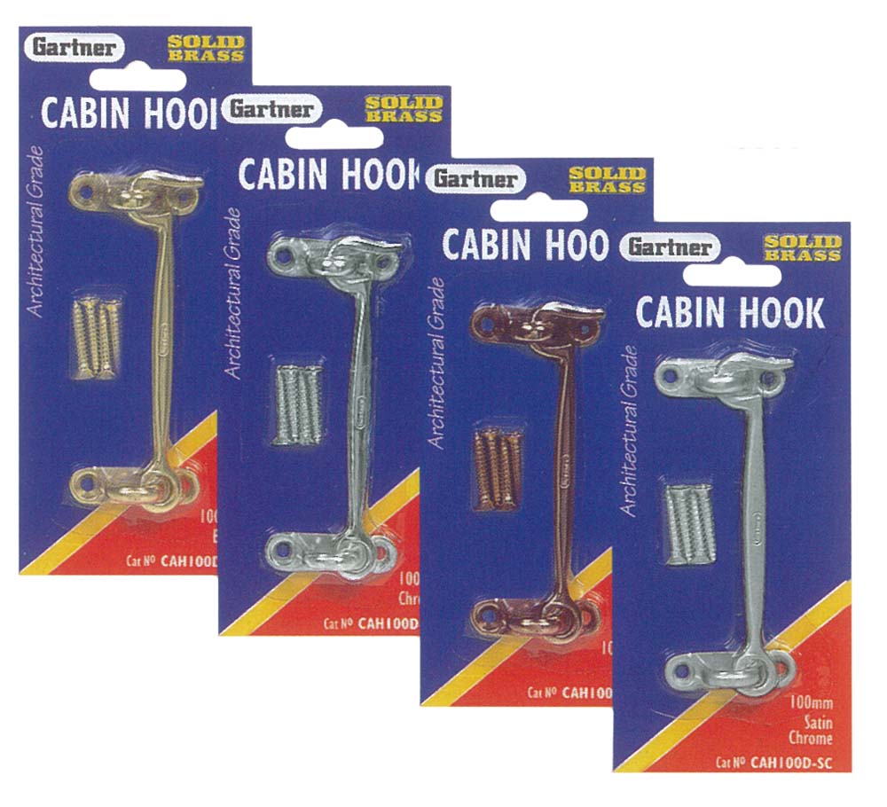 Cabin Hook 150mm Florntine Brz