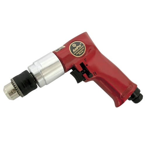 AmPro Reversible Air Drill 3/8 in Dr 1800 RPM