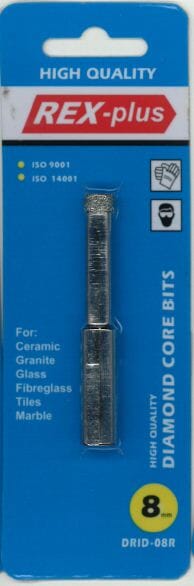 Rex-Plus Diamond Core Drill Bit 5mm x 65mm