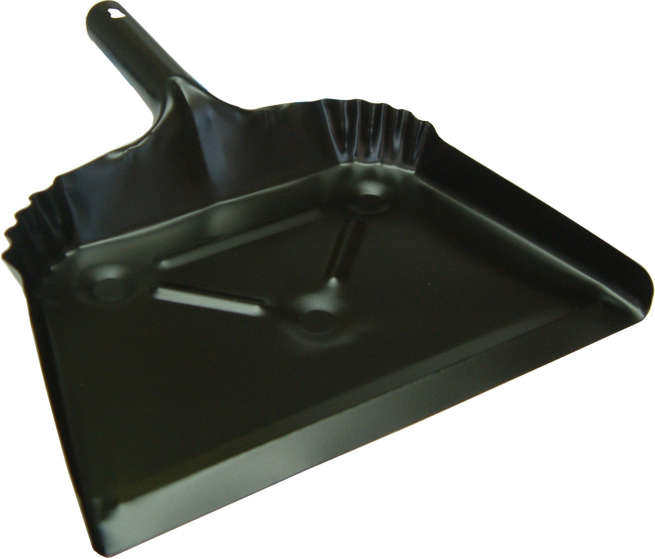 Xcel Dust Pan Steel - Black 350mm