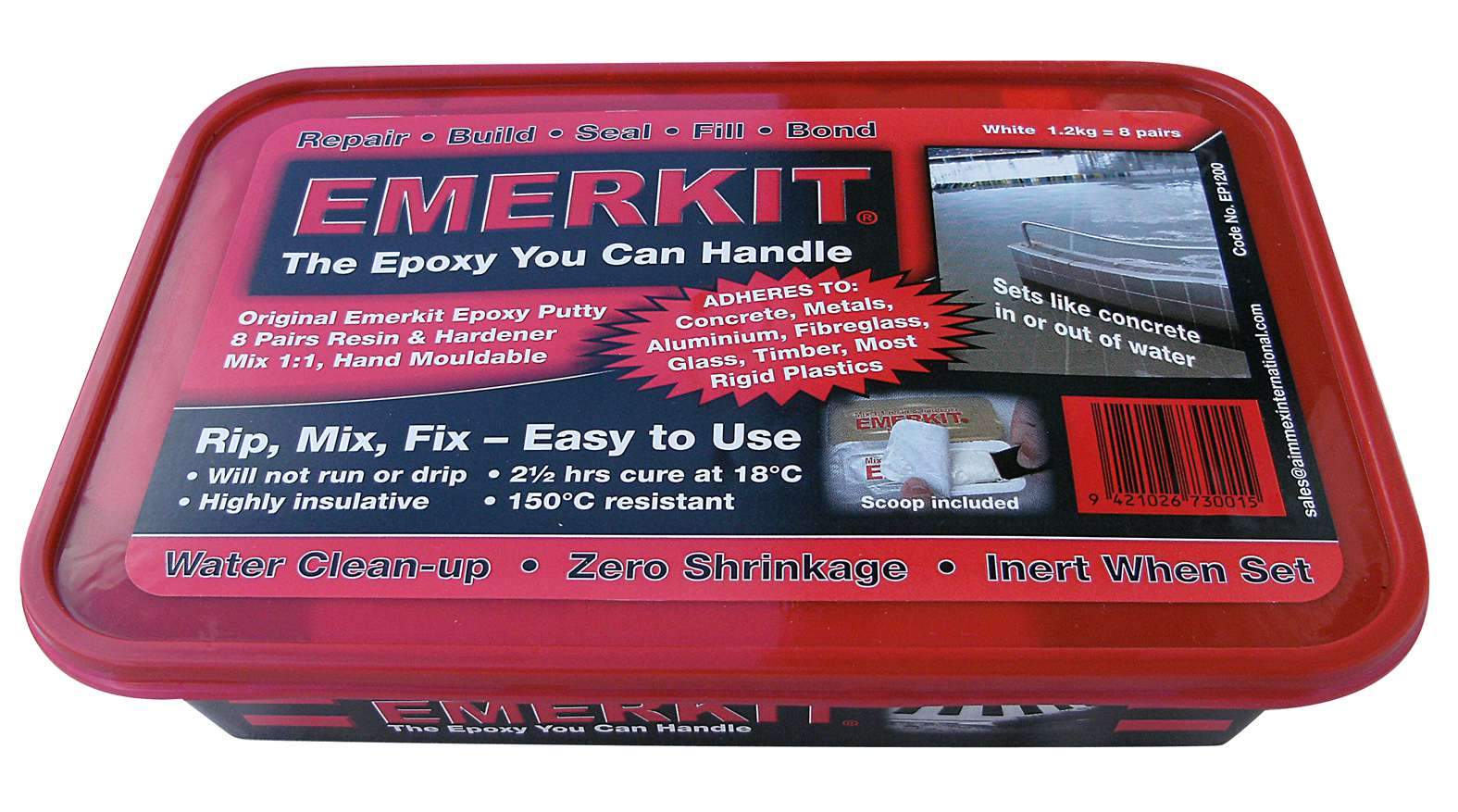 Emerkit Emerkit - Expoy Putty (industrial Pack 8-pce) 1.2kg