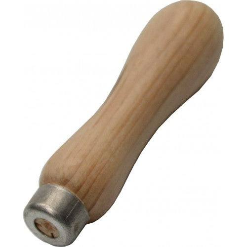 Xcel File Handle Wood with Metal Ferrule 6 inch