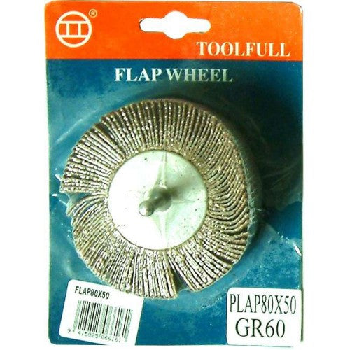 Xcel Sanding Flap Wheel with 6mm Shank 80mm x 50mm