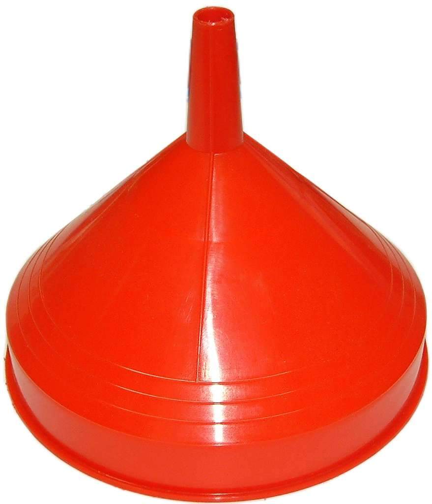 Xcel Funnel Plastic with Lip - Small 110mm