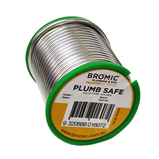 Bromic Plumb Safe Lead Free Solder Wire 3.2mm 500g