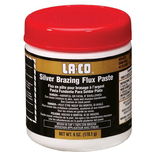 LA-CO Silver Brazing Flux Paste 6oz