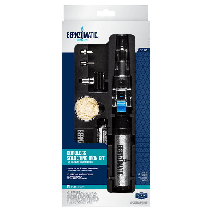 BernzOmatic Soldering & Repair Kit 7-in-1 Butane