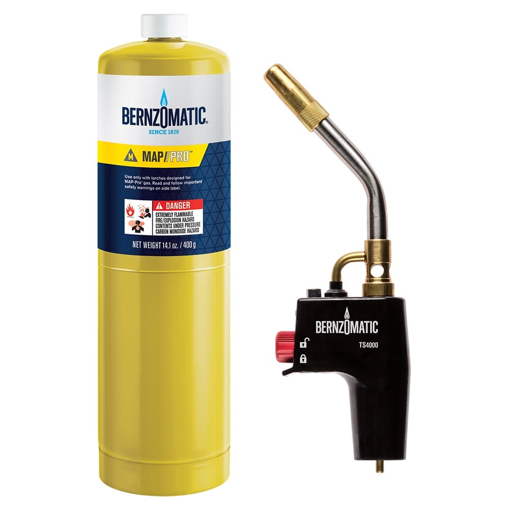 BernzOmatic Gas Torch and MAP Cylinder Kit