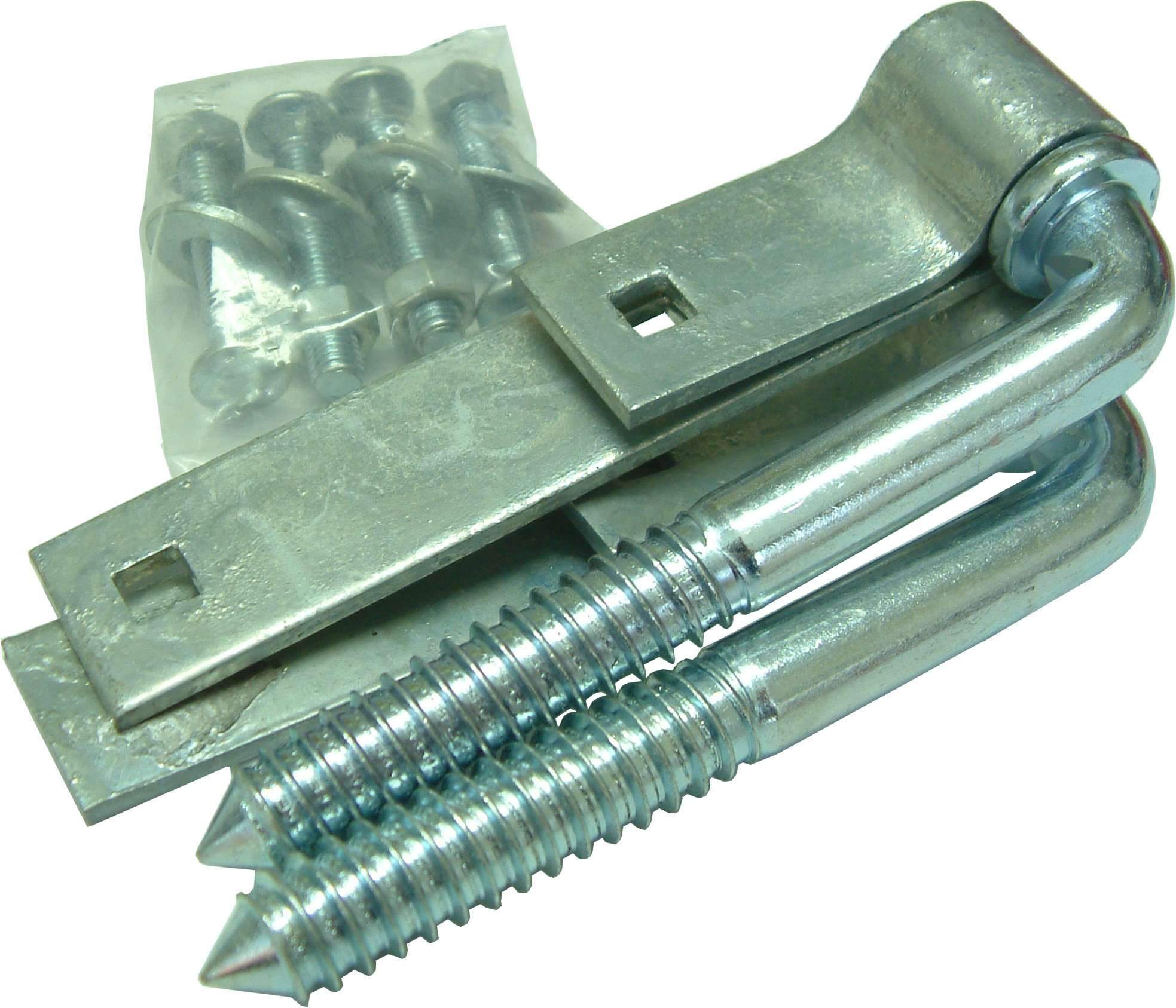 Xcel Gate Hinge Set - Gudgeon & Strap ZP (Pair) 225mm x 16mm