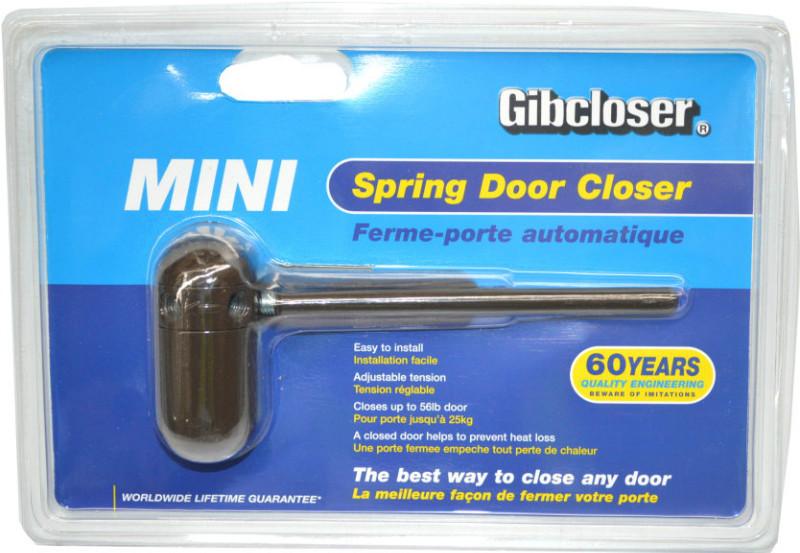 Gibcloser Mini Gibcloser Door Closer Brown