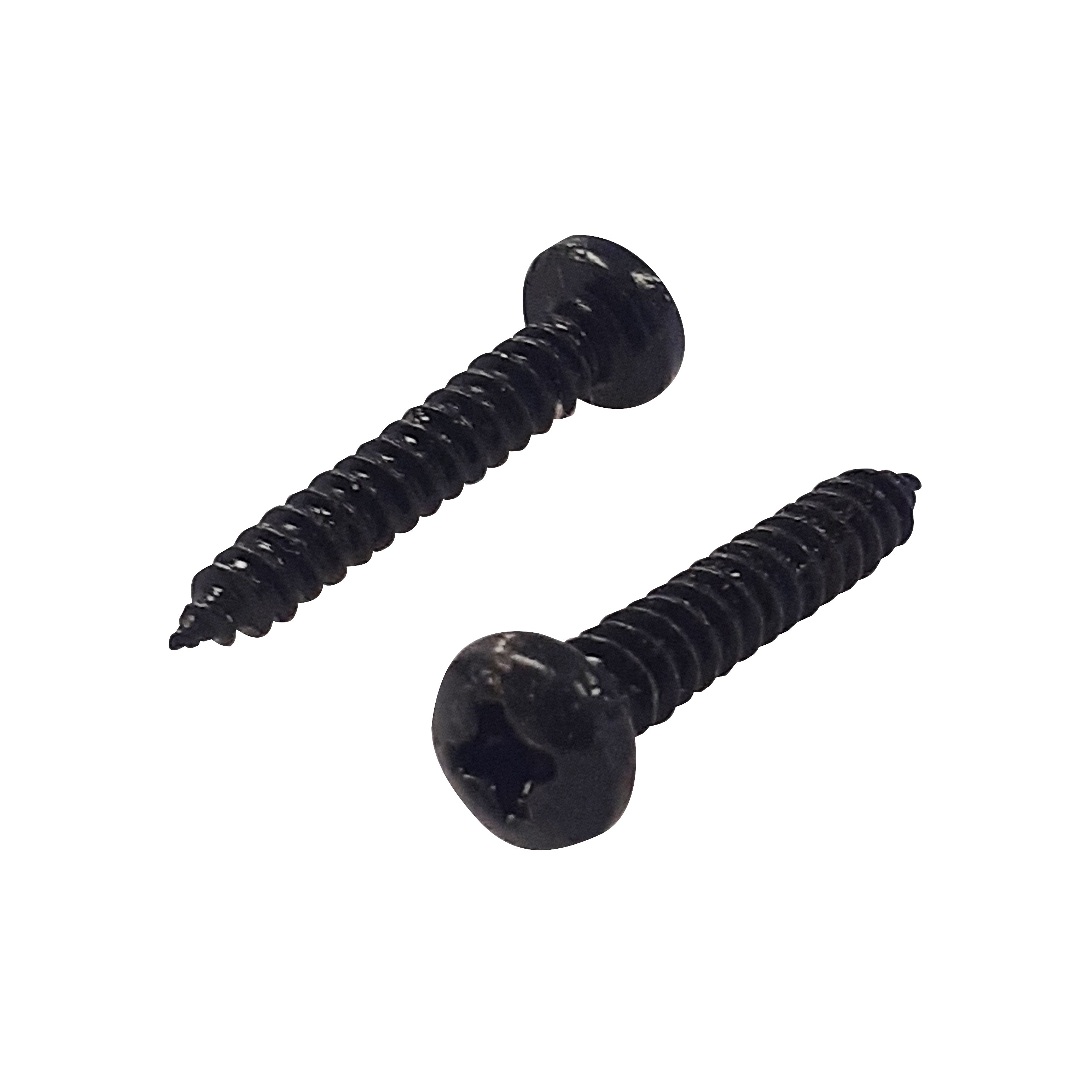 Gartner Black Screws - 10 Per Pk - Gauge 12 -25mm